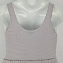 Second-Hand - Witchery Girl next Door Taupe Mini Dress Size M - SwapUp
