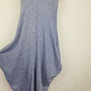 Second-Hand - Metalicus Linen Blend Blue Pinstripe Dress Size OSFA - SwapUp