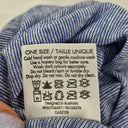 Second-Hand - Metalicus Linen Blend Blue Pinstripe Dress Size OSFA - SwapUp