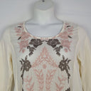 Second-Hand - Johnny Was Embroidered Sweet Tunic Blouse Size M - SwapUp