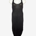 Second-Hand - Metalicus Body Hugging Stripe Maxi Dress Size S - SwapUp