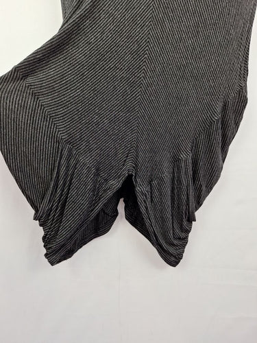 Second-Hand - Metalicus Body Hugging Stripe Maxi Dress Size S - SwapUp