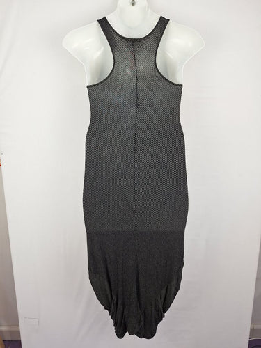 Second-Hand - Metalicus Body Hugging Stripe Maxi Dress Size S - SwapUp