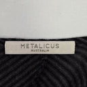 Second-Hand - Metalicus Body Hugging Stripe Maxi Dress Size S - SwapUp