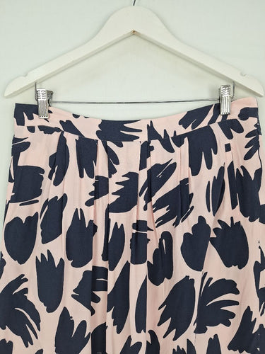Second-Hand - Trenery Blossom Pink Abstract Skirt Size 12 - SwapUp