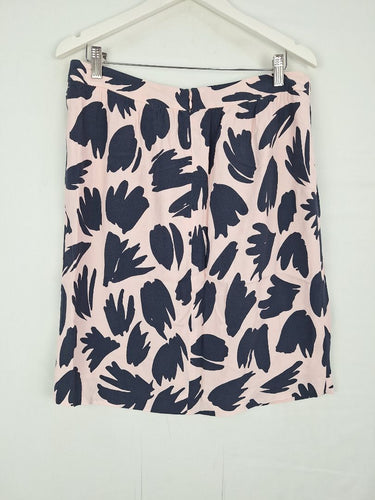 Second-Hand - Trenery Blossom Pink Abstract Skirt Size 12 - SwapUp
