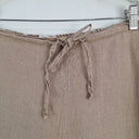 Second-Hand - Ridley Latte Linen Beach Pants Size XL - SwapUp