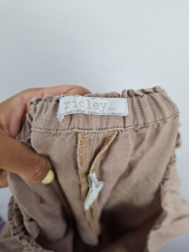 Second-Hand - Ridley Latte Linen Beach Pants Size XL - SwapUp