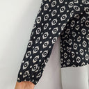 Second-Hand - Witchery Diamond Linen Wrap Top Size 10 - SwapUp