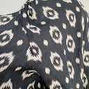 Second-Hand - Witchery Diamond Linen Wrap Top Size 10 - SwapUp
