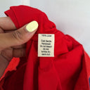 Second-Hand - Ess the Label Strawberry Soft Flare Linen Mini Dress Size 10 - SwapUp