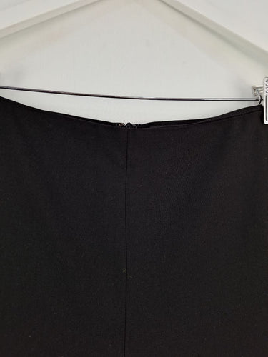 Second-Hand - Kianna Bandless Waist Essential Black Pants Size 12 - SwapUp