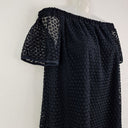 Second-Hand - Witchery Polished Crocheted Off The Shoulder Dress Size 8 - SwapUp