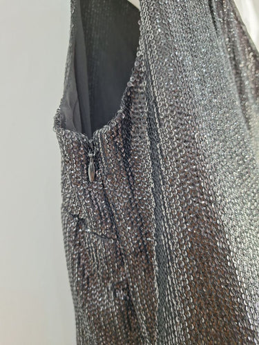 Second-Hand - Witchery Glimmery Sequined One Shoulder Dress Size 10 - SwapUp