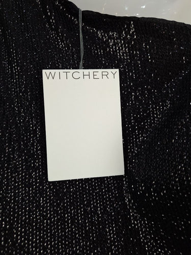 Second-Hand - Witchery Glimmery Sequined One Shoulder Dress Size 10 - SwapUp