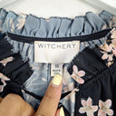 Second-Hand - Witchery Relaxed Elegant Floral Blouse Size 10 - SwapUp