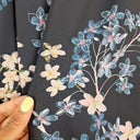 Second-Hand - Witchery Relaxed Elegant Floral Blouse Size 10 - SwapUp