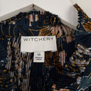 Second-Hand - Witchery Relaxed Elegant Floral Blouse Size 10 - SwapUp