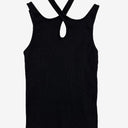 Second-Hand - Witchery Funky Cross Neck Singlet Top Size XS - SwapUp
