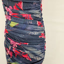 Second-Hand - Witchery Tropical Beach Ruched Dress Size XS - SwapUp
