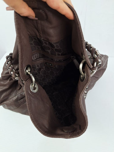 Second-Hand - Oroton Slouchy Chain Handbag - SwapUp