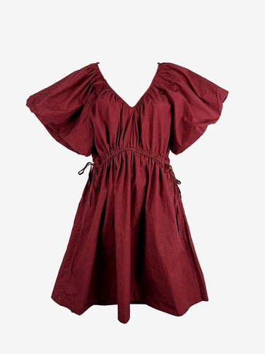 Country Road Girly Deep Plum Frilly Dress Size 8