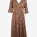 Second-Hand - Scotch & Soda Funky Leopard Print Buttoned Dress Size XS - SwapUp