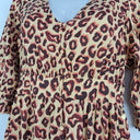 Second-Hand - Scotch & Soda Funky Leopard Print Buttoned Dress Size XS - SwapUp