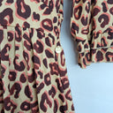 Second-Hand - Scotch & Soda Funky Leopard Print Buttoned Dress Size XS - SwapUp