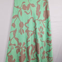 Second-Hand - Seed Mint Green Abstract Floral Skirt Size 8 - SwapUp
