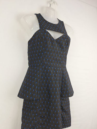 Second-Hand - Keepsake Sweetheart Peplum Mini Dress Size S - SwapUp