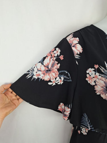 Second-Hand - Savannah Vacation Floral Midi Dress Size 18 - SwapUp
