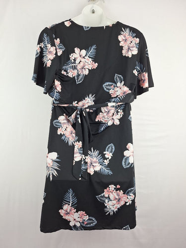 Second-Hand - Savannah Vacation Floral Midi Dress Size 18 - SwapUp