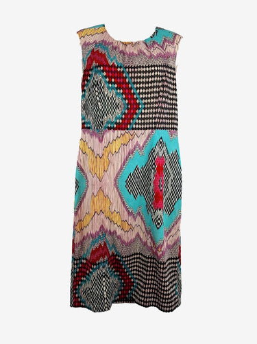 Gorman Silk Quirky Doodle Midi Dress Size 10