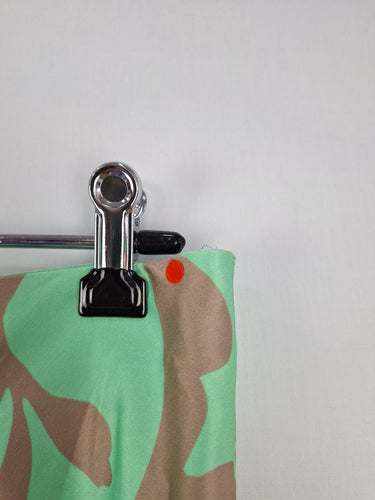 Second-Hand - Seed Mint Green Abstract Floral Skirt Size 8 - SwapUp