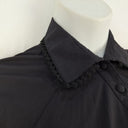 Second-Hand - White Sandstorm Cinched Button Up Polo Mini Dress Size M - SwapUp