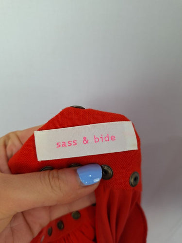 Second-Hand - Sass & Bide One Night Only Studded Dress Size 12 - SwapUp