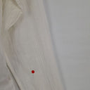 Second-Hand - French Connection Pure White Cotton Shirt Size 8 - SwapUp