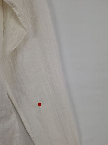 Second-Hand - French Connection Pure White Cotton Shirt Size 8 - SwapUp