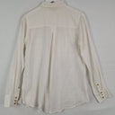 Second-Hand - French Connection Pure White Cotton Shirt Size 8 - SwapUp