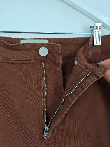 Second-Hand - Everlane Hazelnut Denim Barrel Dress Size 6 - SwapUp