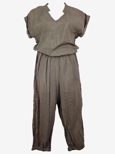 Philosophy Storm Grey Relaxed Everyday Jumpsuit Size 12