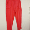 Second-Hand - Verge Bright Pink Mesh Panel Tracksuit Pants Size 12 - SwapUp