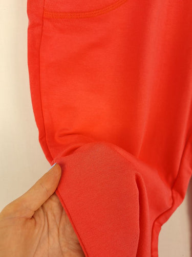 Second-Hand - Verge Bright Pink Mesh Panel Tracksuit Pants Size 12 - SwapUp