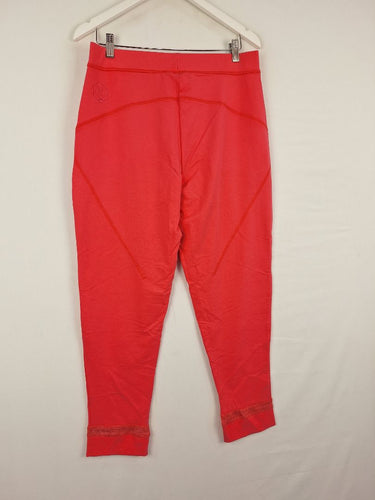 Second-Hand - Verge Bright Pink Mesh Panel Tracksuit Pants Size 12 - SwapUp
