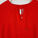 Second-Hand - Commonry Poppy Linen Side Split Tunic Top Size 8 - SwapUp