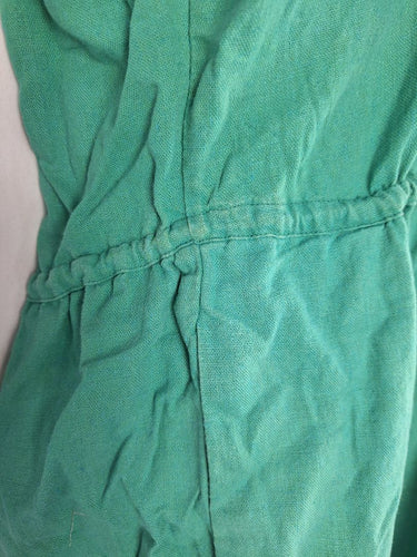 Second-Hand - Chasing Unicorns Pine Green V Neck Jumpsuit Size OSFA - SwapUp