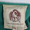 Second-Hand - Chasing Unicorns Pine Green V Neck Jumpsuit Size OSFA - SwapUp