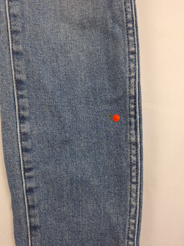 Second-Hand - Wrangler Mid wash Hi Pins Jeans Size 10 - SwapUp