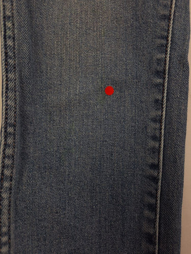 Second-Hand - Wrangler Mid wash Hi Pins Jeans Size 10 - SwapUp